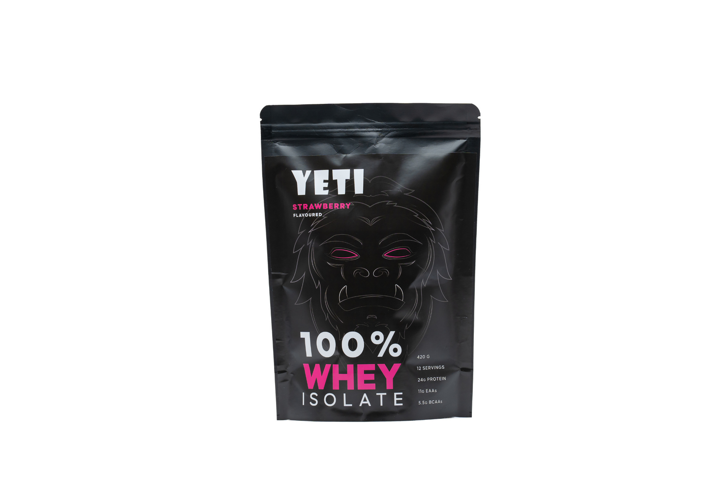 Yeti Whey Isolate : Strawberry - 420g