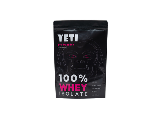 Yeti Whey Isolate : Strawberry - 1.05Kg