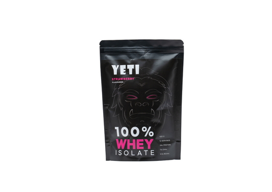 Yeti Whey Isolate : Strawberry - 420g