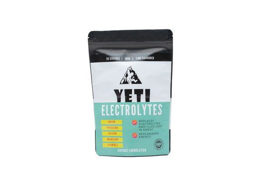 Yeti Electrolytes : Lime Flavoured - 500g